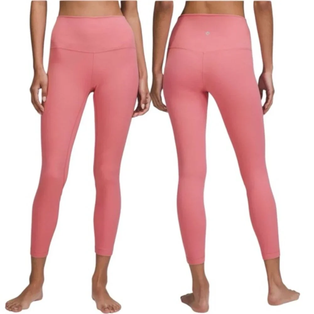 Lululemon Align High-Rise Pant 31" Size 8Tall Pink Blossom - Picture 1 of 9